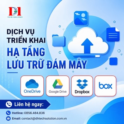 DỊCH VỤ TRIỂN KHAI HẠ TẦNG LƯU TRỮ ĐÁM MÂY TẠI DHTECH SOLUTION