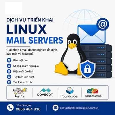 DỊCH VỤ TRIỂN KHAI LINUX MAIL SERVERS