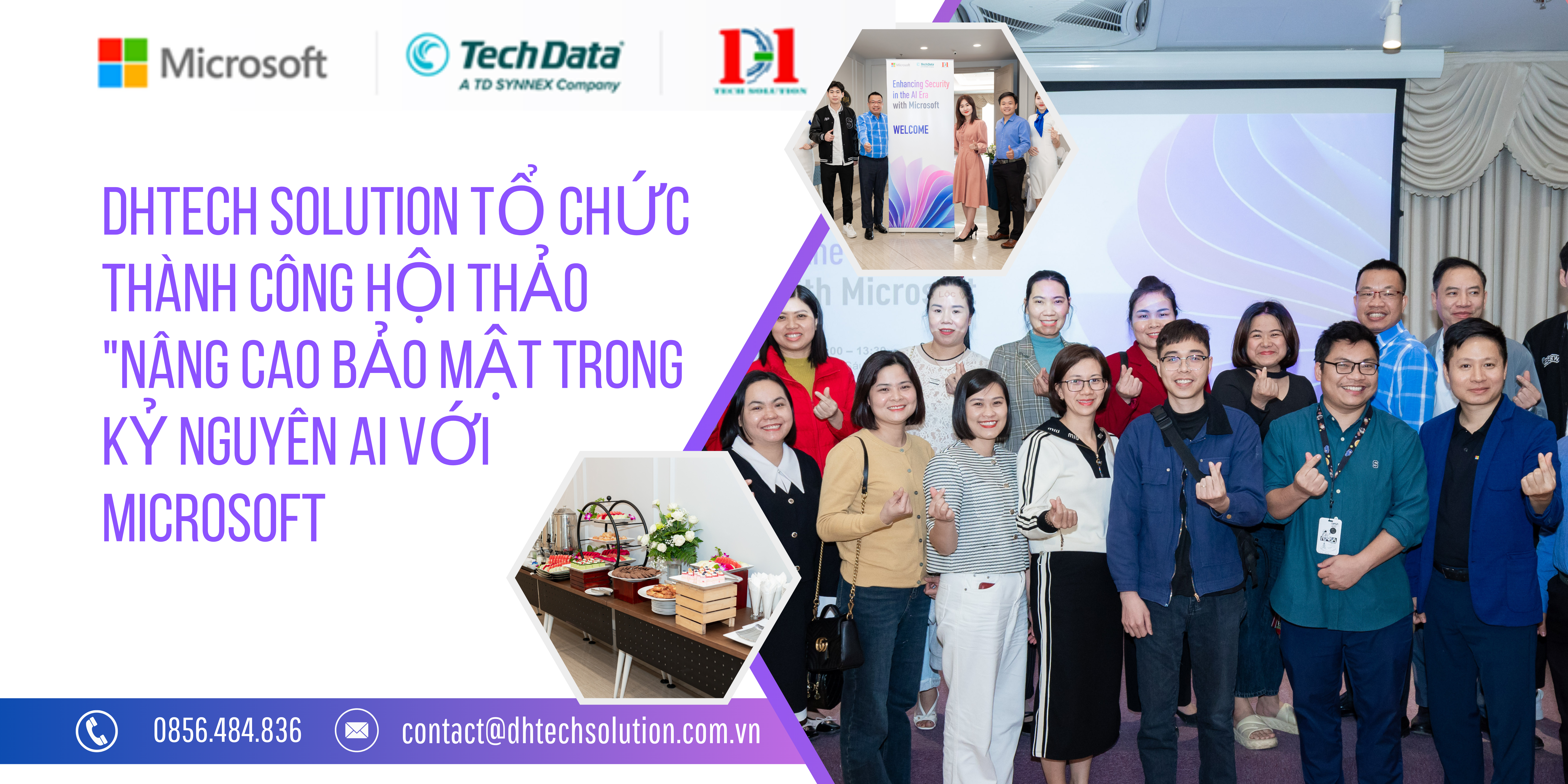 DHTECH SOLUTION TỔ CHỨC THÀNH CÔNG HỘI THẢO 