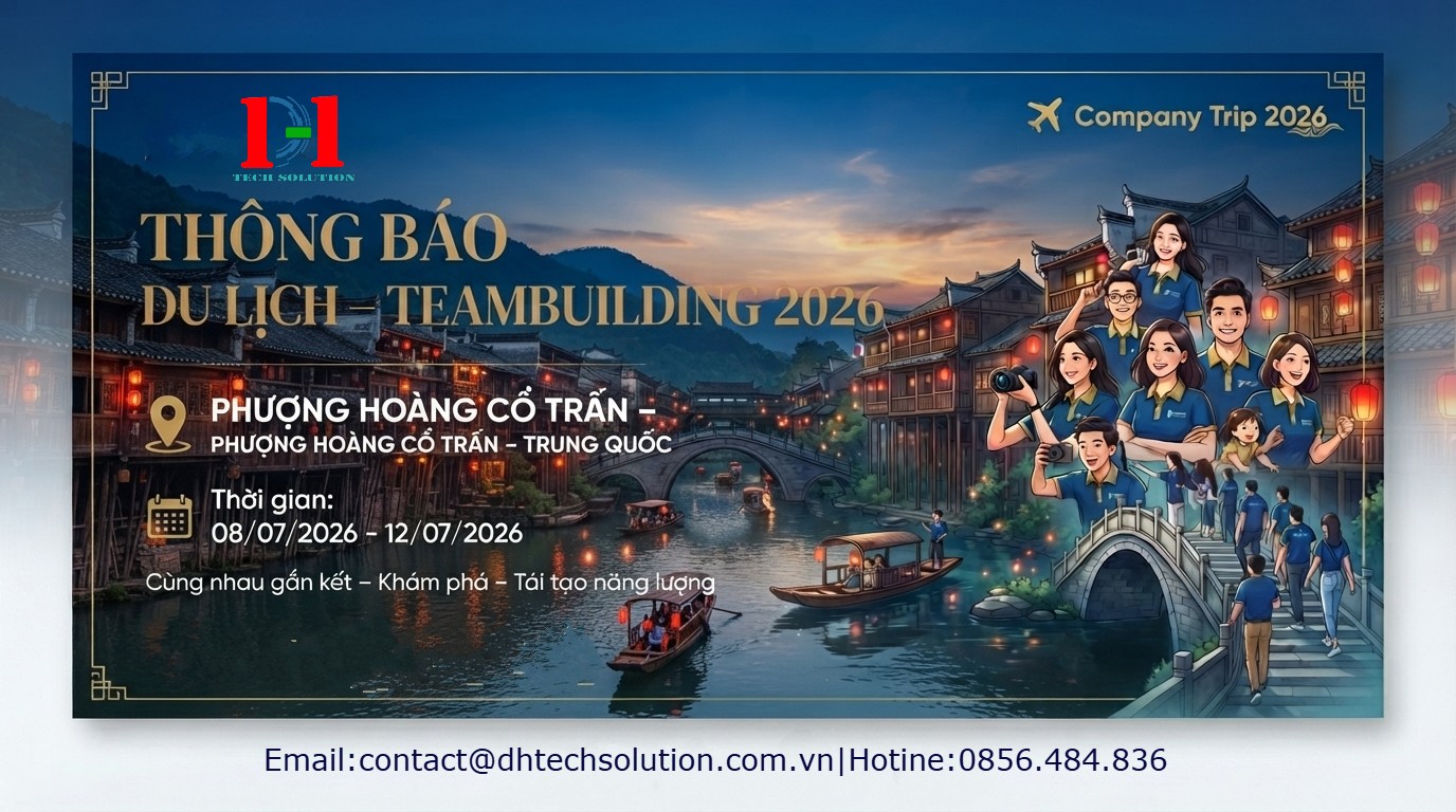 THÔNG BÁO LỊCH NGHỈ TEAM BUILDING 2026