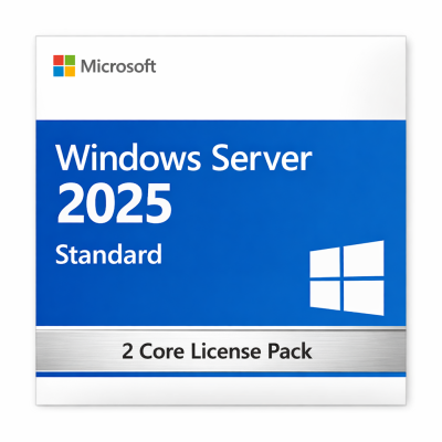 Windows Server 2025 Standard - 2 Core License Pack