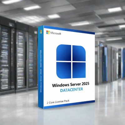 Windows Server 2025 Datacenter - 2 Core License Pack