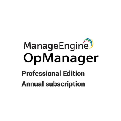 ManageEngine OpManager Professional Edition Annual subscription